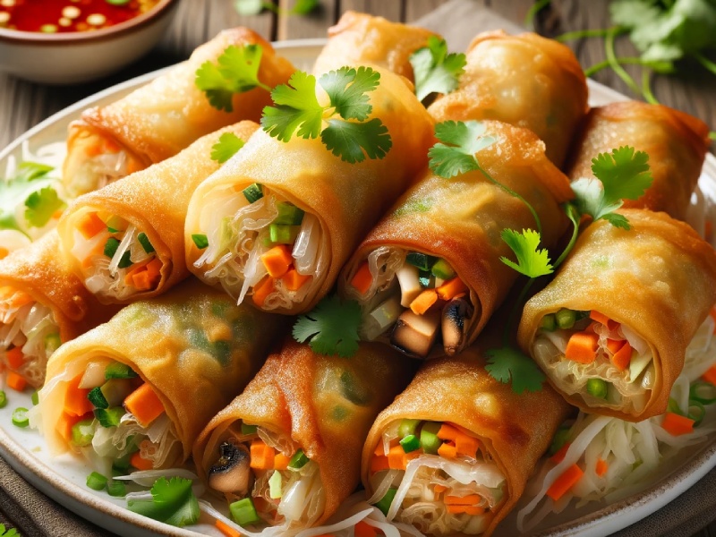 Vegetarian Egg Rolls